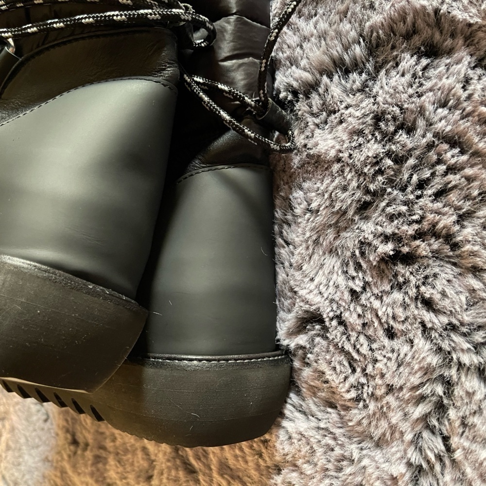 SACAI Hiking Black Snow Boots Size 37 - Picture 4 of 16